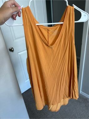 Time and Tru Women's Mustard Tank Top
